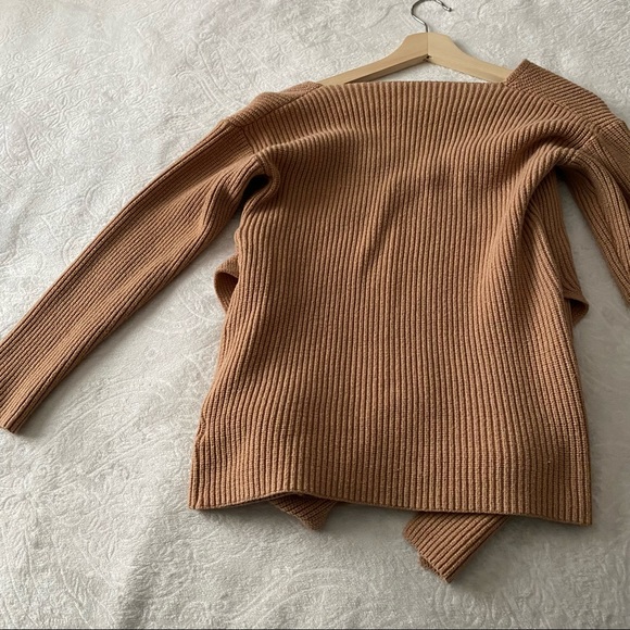 Ribbed Wrapped Front Sweater - Picture 5 of 8